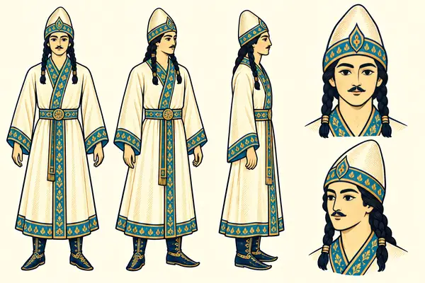 Jahan, identity sheet: Young prince