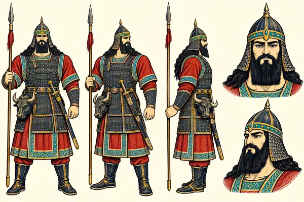 Kamus, identity sheet: Mature giant champion