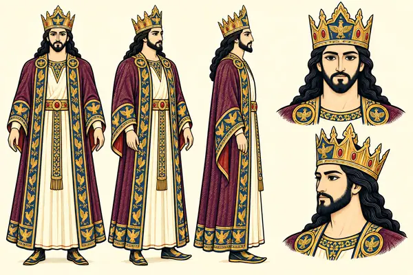 Kay Khosrow, identity sheet: Young king (B11-C4.46)
