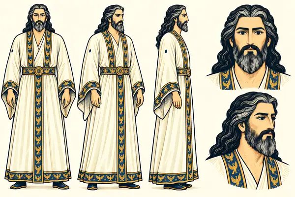 Kay Khosrow, identity sheet: King in renunciation (C4.47-C4.62)