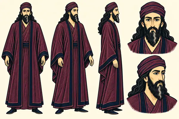 Mazdak, identity sheet: Mature