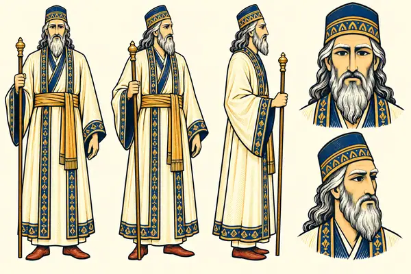 Mehran Setad, identity sheet: Old envoy (~60)