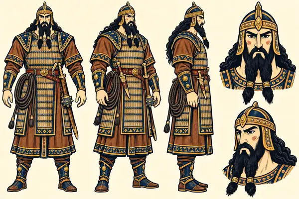 Puladvand, identity sheet: Giant king (ageless-mature)