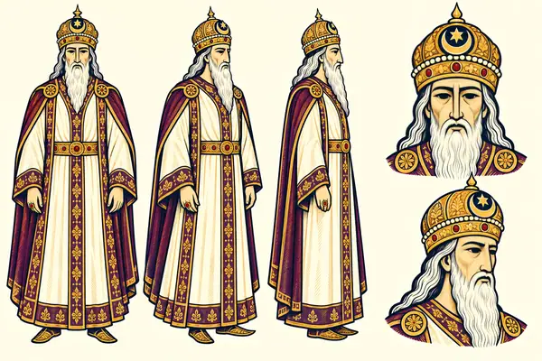 Qobad (Pirooz’s son), identity sheet: Old (dead)