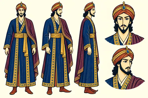 Shaghad, identity sheet: Young adult