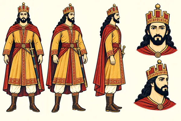 Shapur (son of Ardeshir), identity sheet: Young man