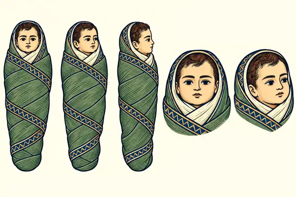 Shiruyeh, identity sheet: Newborn