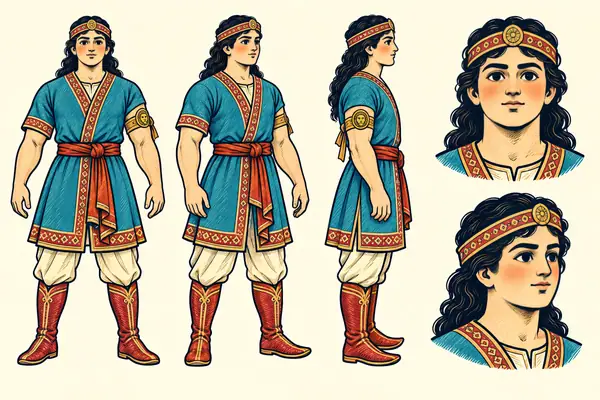 Sohrab, identity sheet: Boy