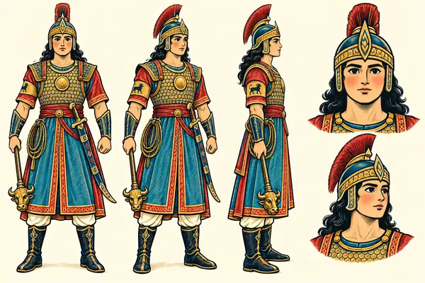 Sohrab, identity sheet: Youth-champion (~14)