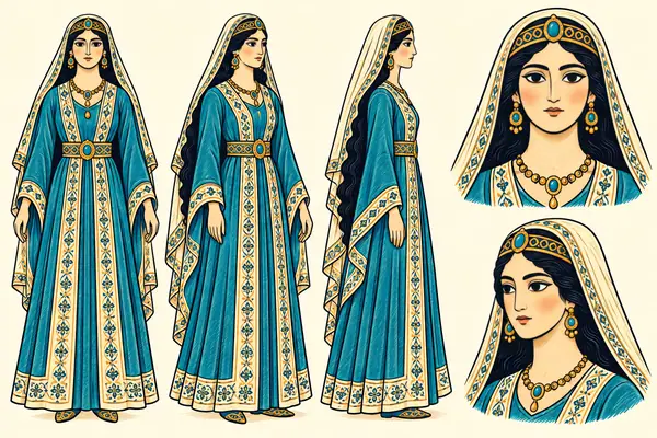Tahmineh, identity sheet: Mother