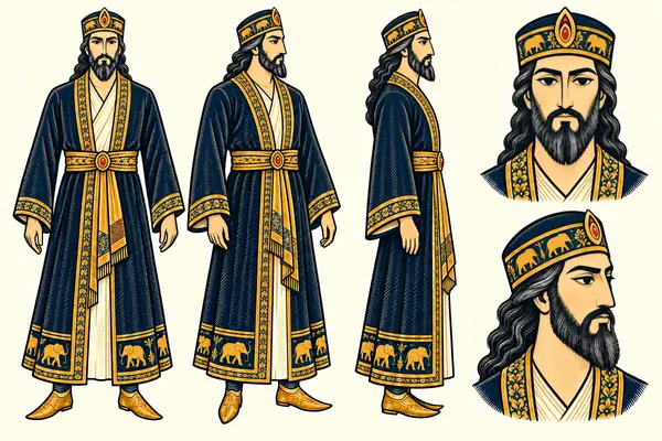 Tus, identity sheet: Mature commander (~40–55)