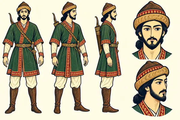Ulad, identity sheet: Young marzban