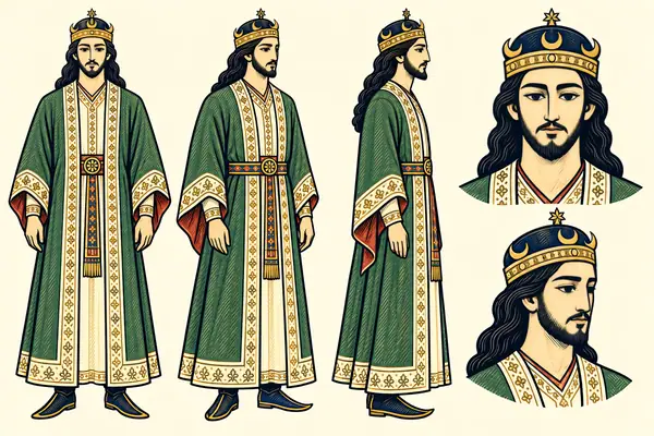 Yazdegard (son of Bahram Goor), identity sheet: Youth to young king