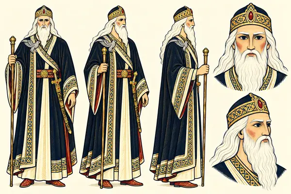 Zal, identity sheet: Elder