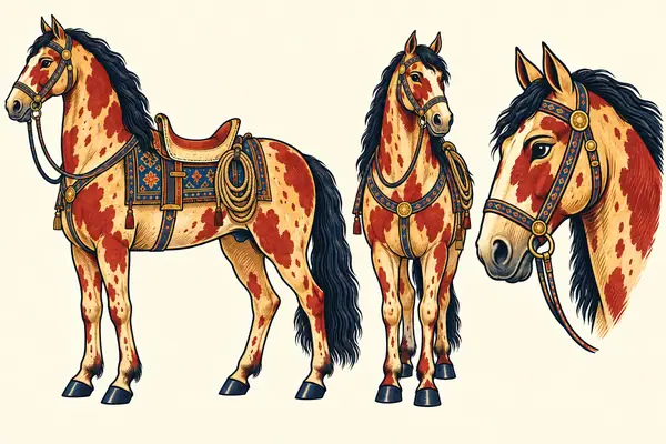 Rakhsh, identity sheet: Prime stallion (constant, from three years)