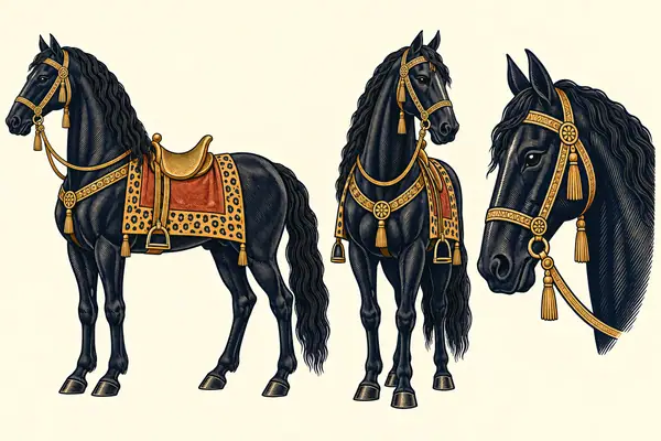 Shulak, identity sheet: Mature war-horse