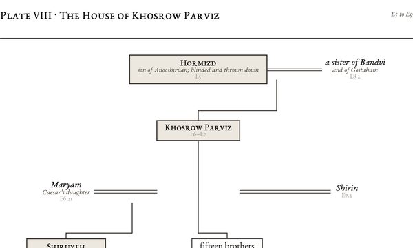 Plate VIII: The House of Khosrow Parviz