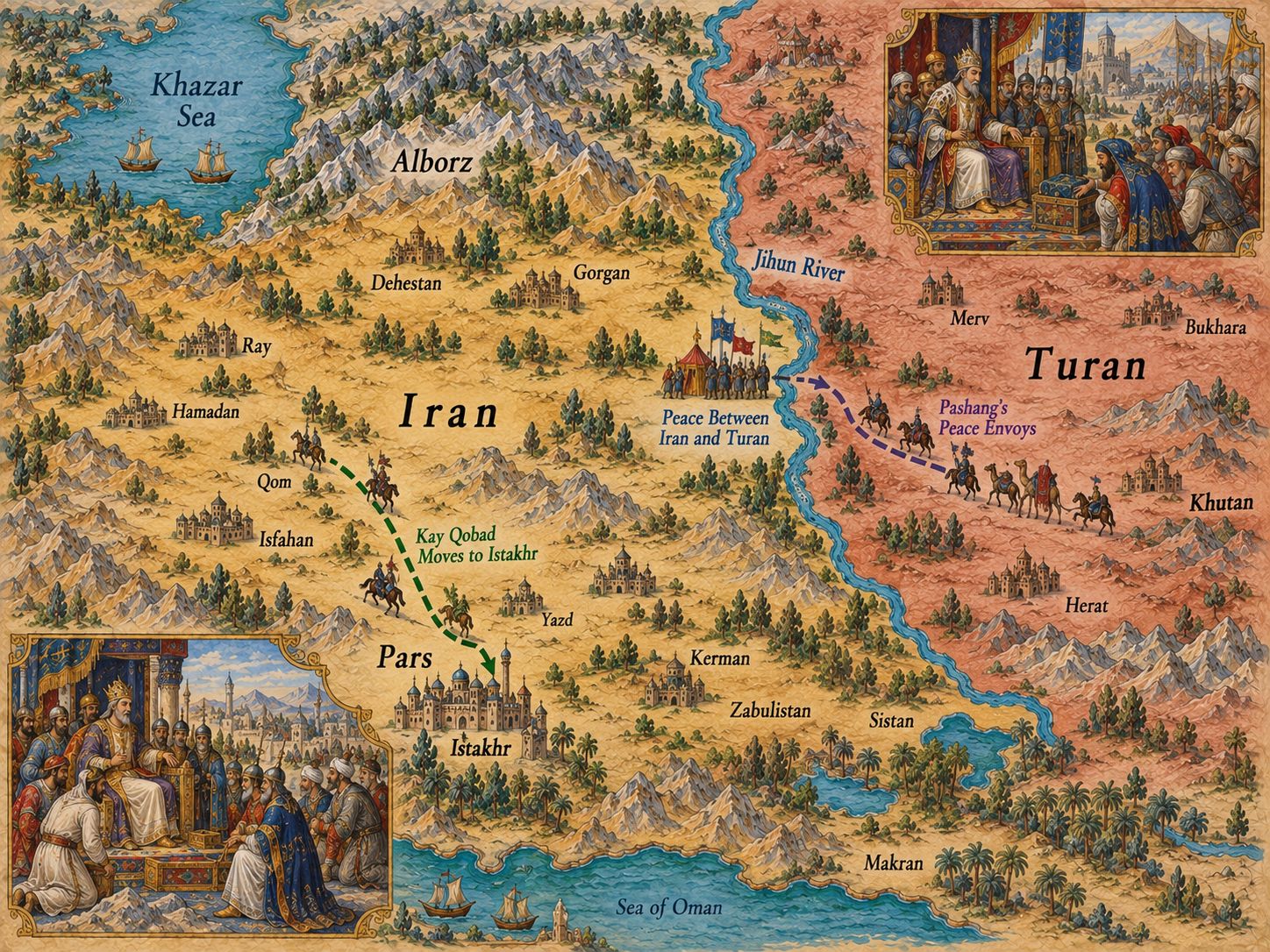 Map: The Peace of the Jihun