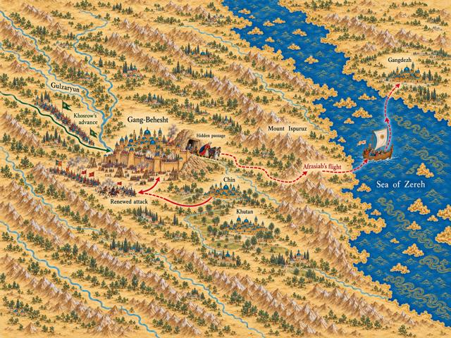 Map: The Pursuit to the Eastern Sea