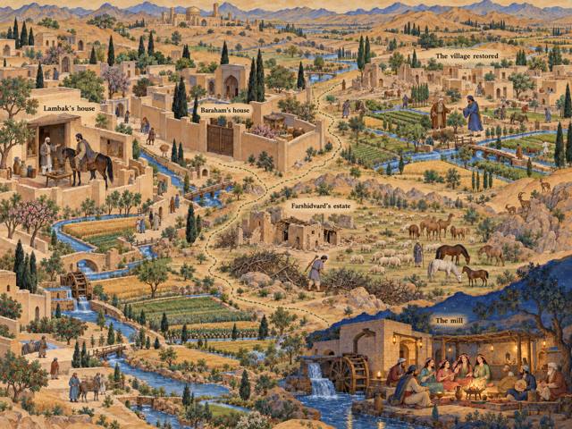 Map: Bahram Gur's Justice in Disguise